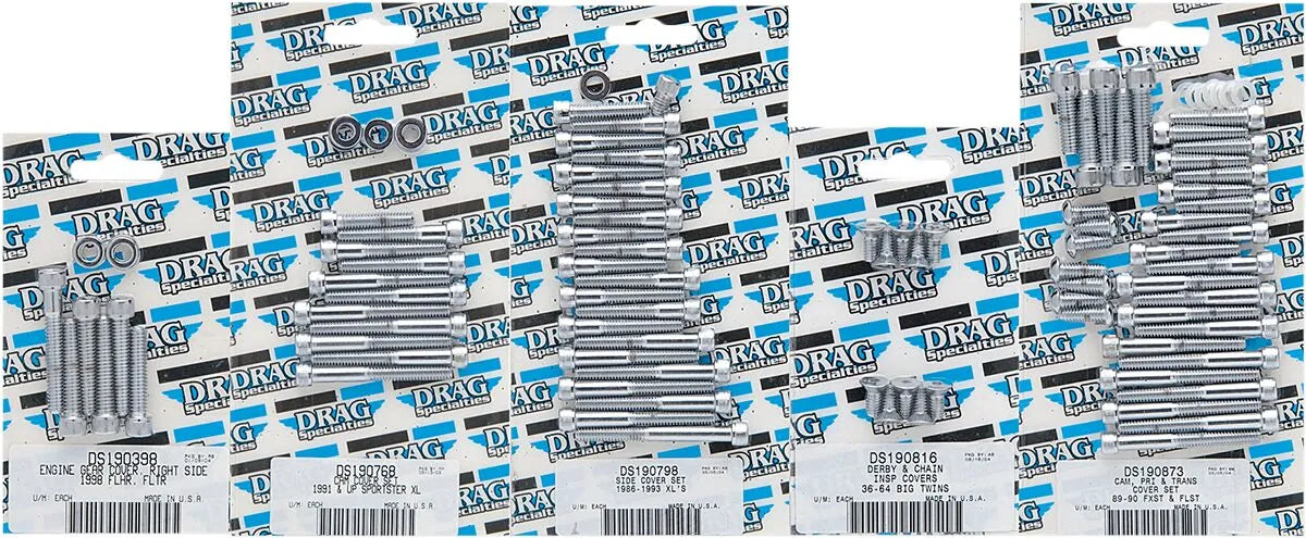 DRAG SPECIALTIES Bultset för Cam/Primary/Inspection/Derby Cover bild 3 PMMEDIA:6de3320314bb43d0
