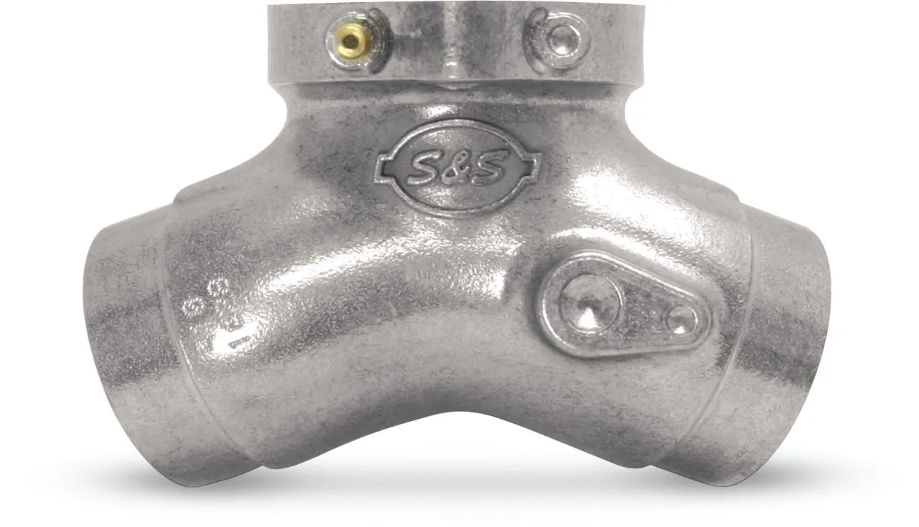 S S Cycle Flange Mount Intake Manifold Fästen & tillbehör bränsletillförsel bild 2 PMMEDIA:7df6a5c0cd34b328