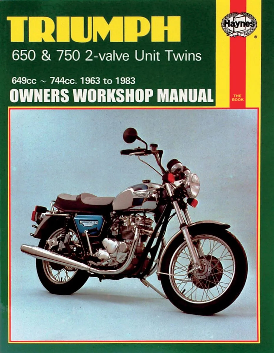 HAYNES Reparationsmanual för Triumph 2VLV Twins bild 1 PMMEDIA:0872f1eb3ff814ea