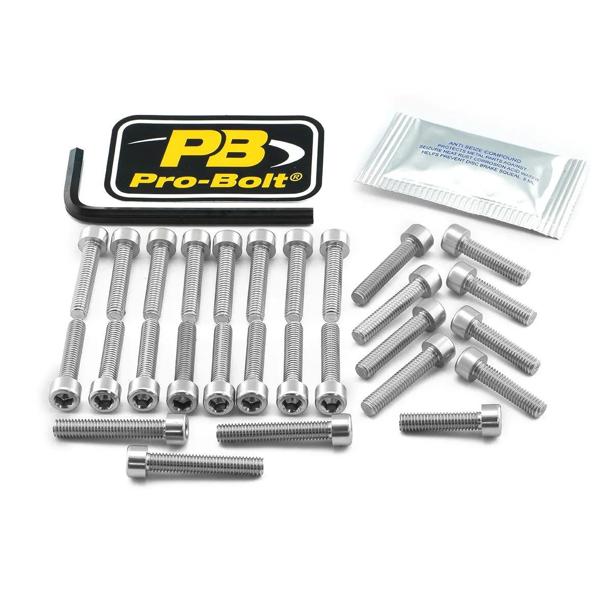 PRO BOLT Aluminium Motorbultset för Suzuki bild 1 PMMEDIA:37707b19cc728a7b