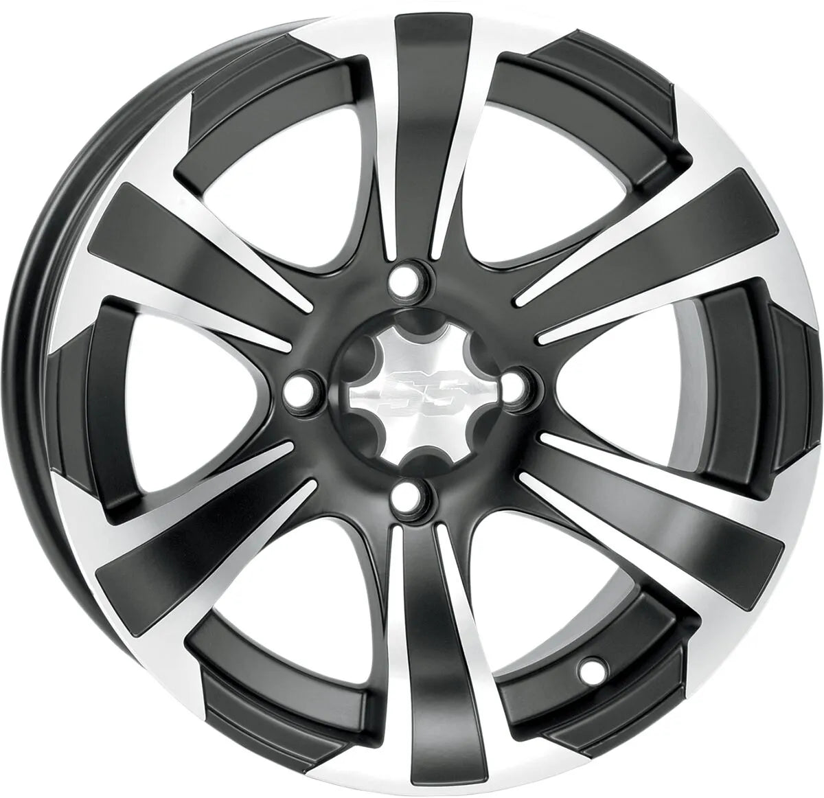 ITP SS312 Alloy Wheel 14x8 4/136 5+3 ET +10MM - Svart/Maskinad bild 1 PMMEDIA:7cade686f8156028