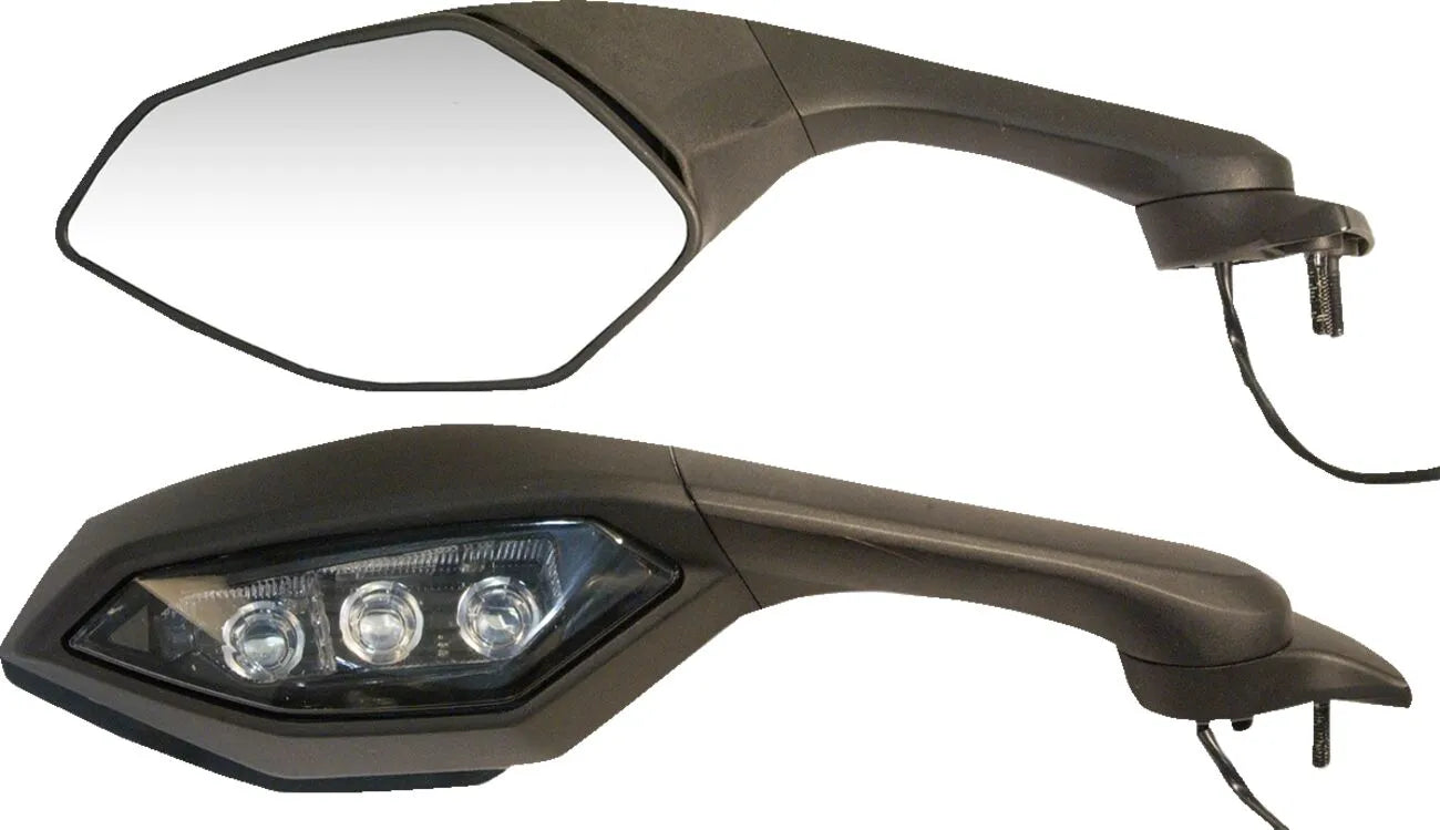 EMGO Spegel vänster svart för Yamaha bild 1 PMMEDIA:1277190c231be765