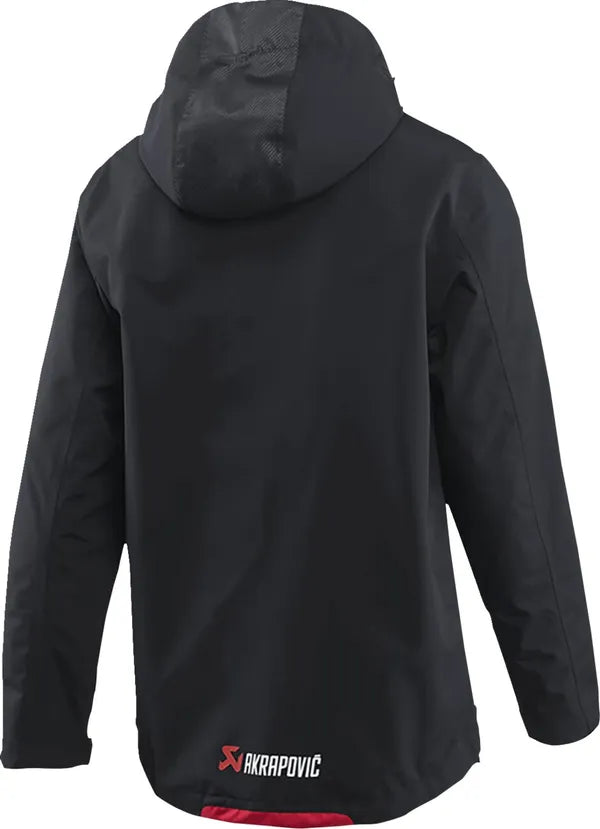 AKRAPOVIC RAIN JACKET BLACK MEN 3XL