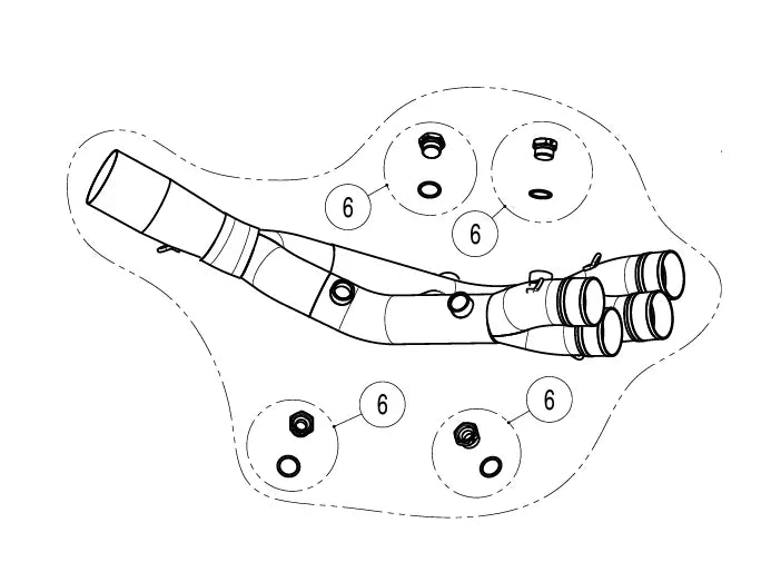 AKRAPOVIC Link Pipe / Y-Pipe i Rostfritt Stål bild 1 PMMEDIA:d3ca2ceed6348ff0
