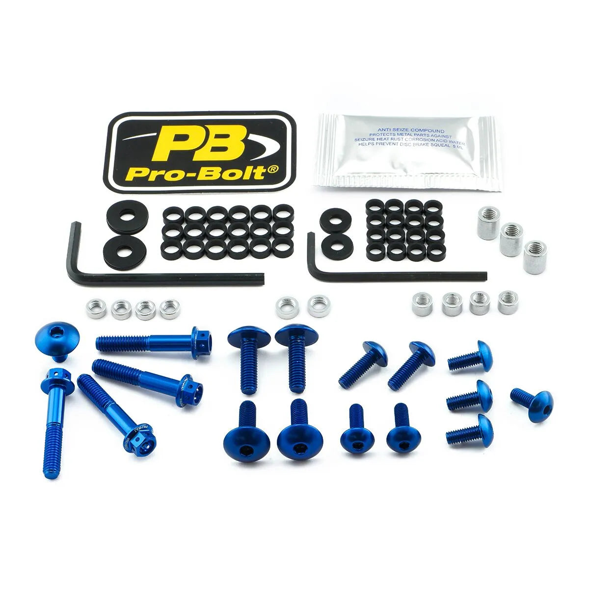 PRO BOLT Aluminium Fairing Bolt Kit för Suzuki bild 1 PMMEDIA:62c0807a36e0d7d9