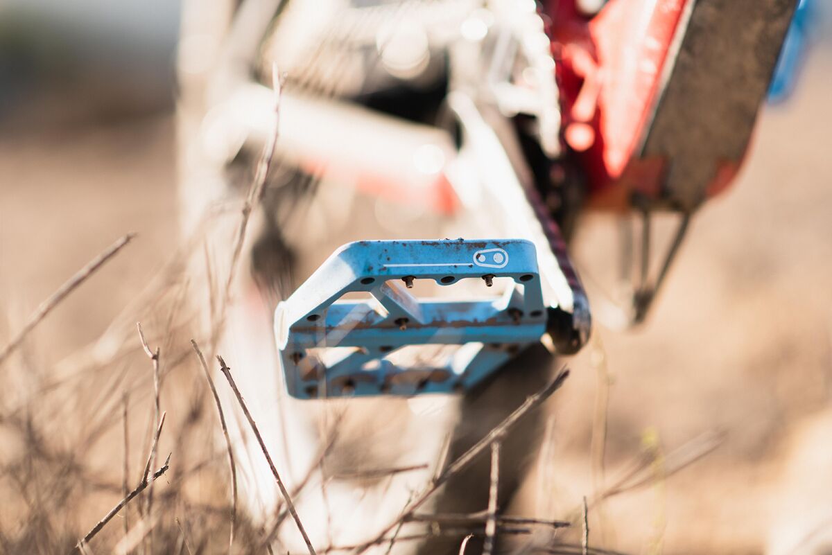 CRANKBROTHERS PEDAL STAMP 7 LG EBLU