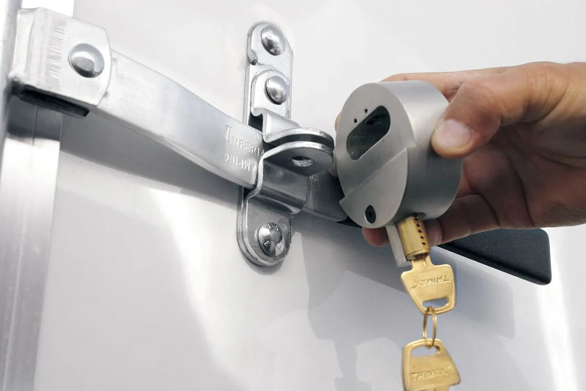 Trimax Stainless Steel Round Padlock Lås bild 3 PMMEDIA:ceb6ea18c34c91de
