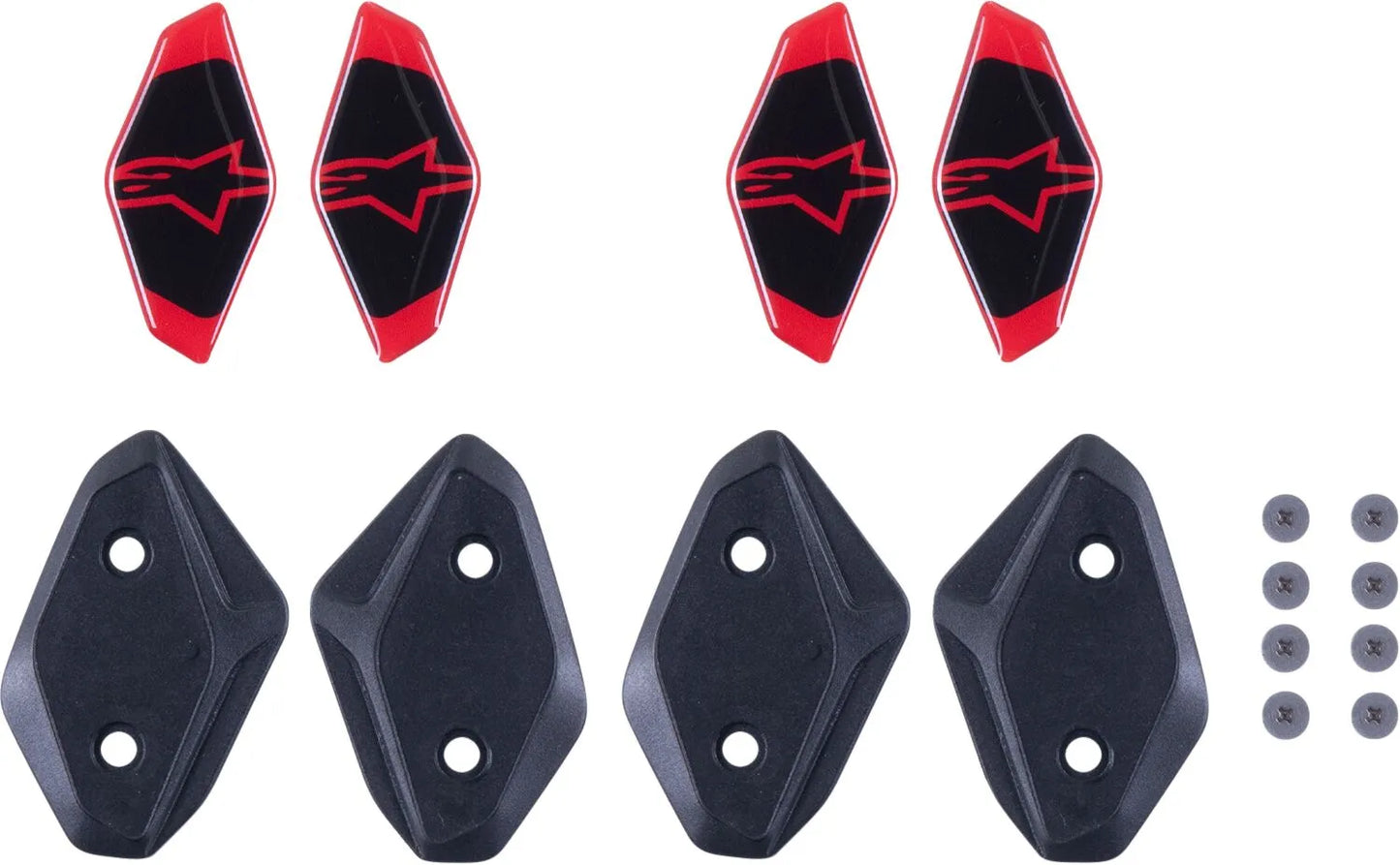 ALPINESTARS RK-10 Hinge Cover & Sticker Set bild 1 PMMEDIA:a91d6f96a80bc3b6