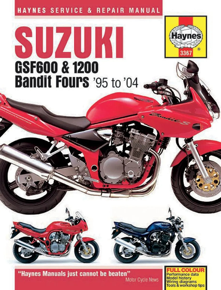 HAYNES Manual för Suzuki Bandit Motorcykel bild 1 PMMEDIA:871a7494e1f9d370