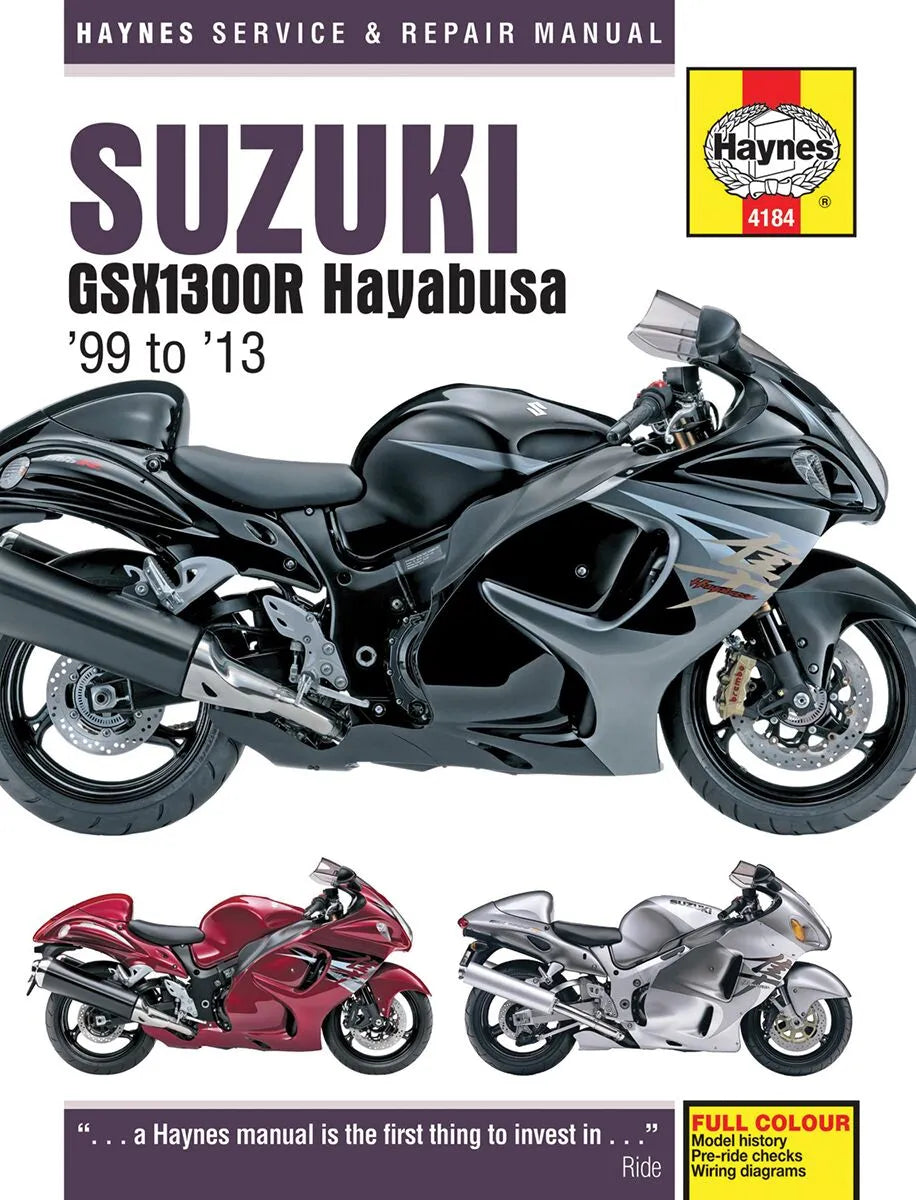 HAYNES Reparationsmanual för Hayabusa bild 1 PMMEDIA:b3ed7eae55a3b1a7