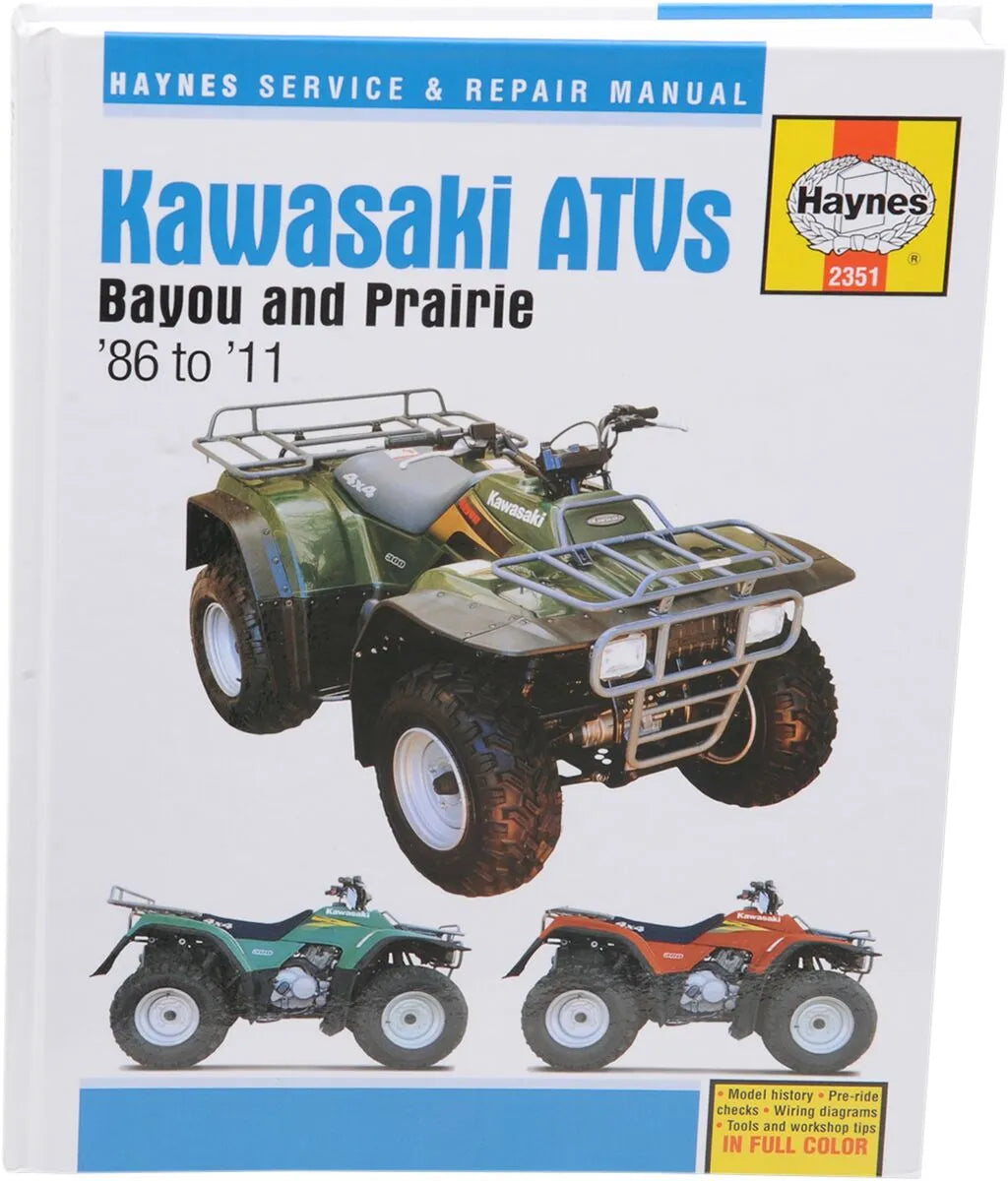 HAYNES Service- och Reparationsmanual för Kawasaki ATV bild 1 PMMEDIA:2ee39c37c59bb7d7