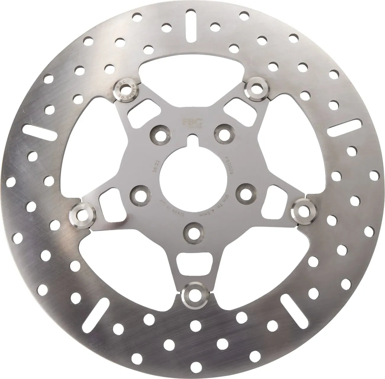 EBC FSD Series Rostfri Framrotor för Big Twins bild 1 PMMEDIA:1e652452cf77cf84