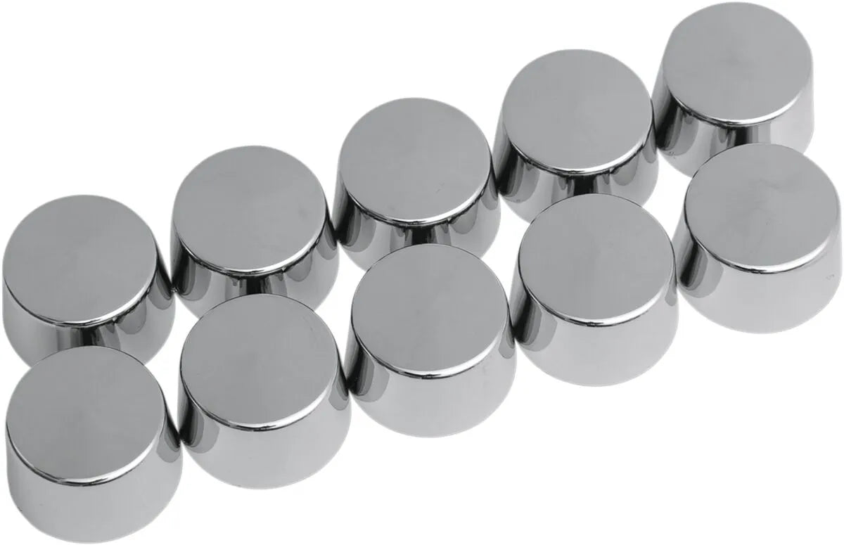 DRAG SPECIALTIES Bolt Covers 10-pack krom bild 1 PMMEDIA:e1c44b78258080a9