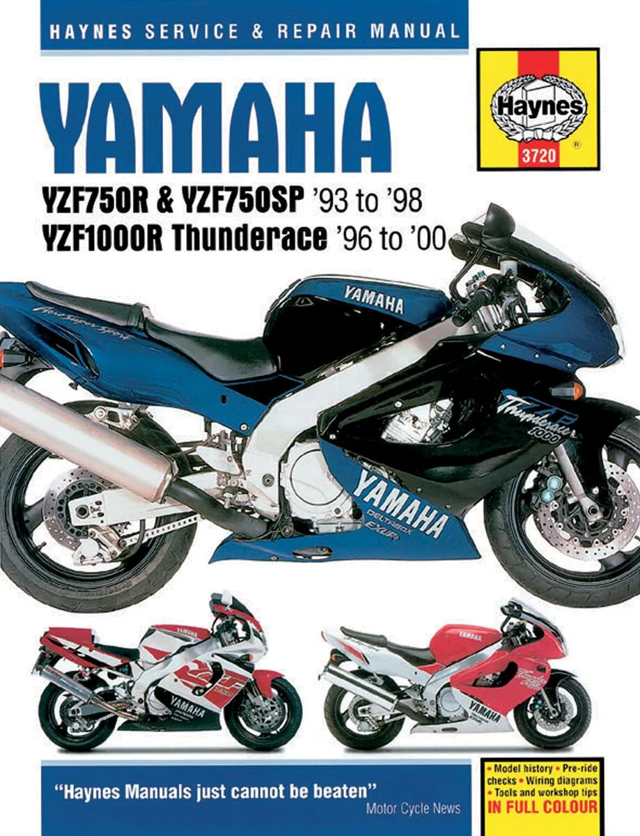 HAYNES Reparationsmanual YZF750R/SP bild 1 PMMEDIA:4c60aa05cdcb29c4