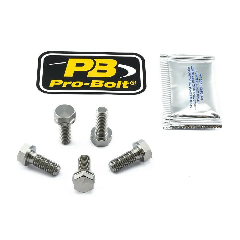 PRO BOLT Titanium Bromsskiva Monteringsbultar bild 1 PMMEDIA:412ddcf561676c62