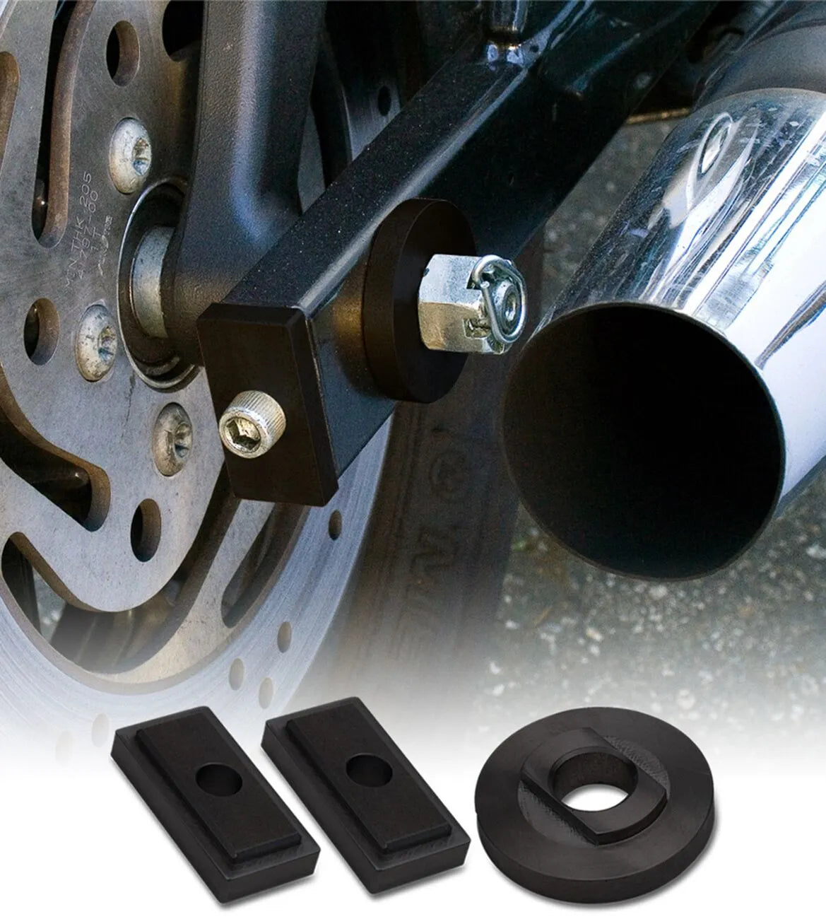 JIMS Lockdown Axle Kit bild 2 PMMEDIA:fedafc3c16945459