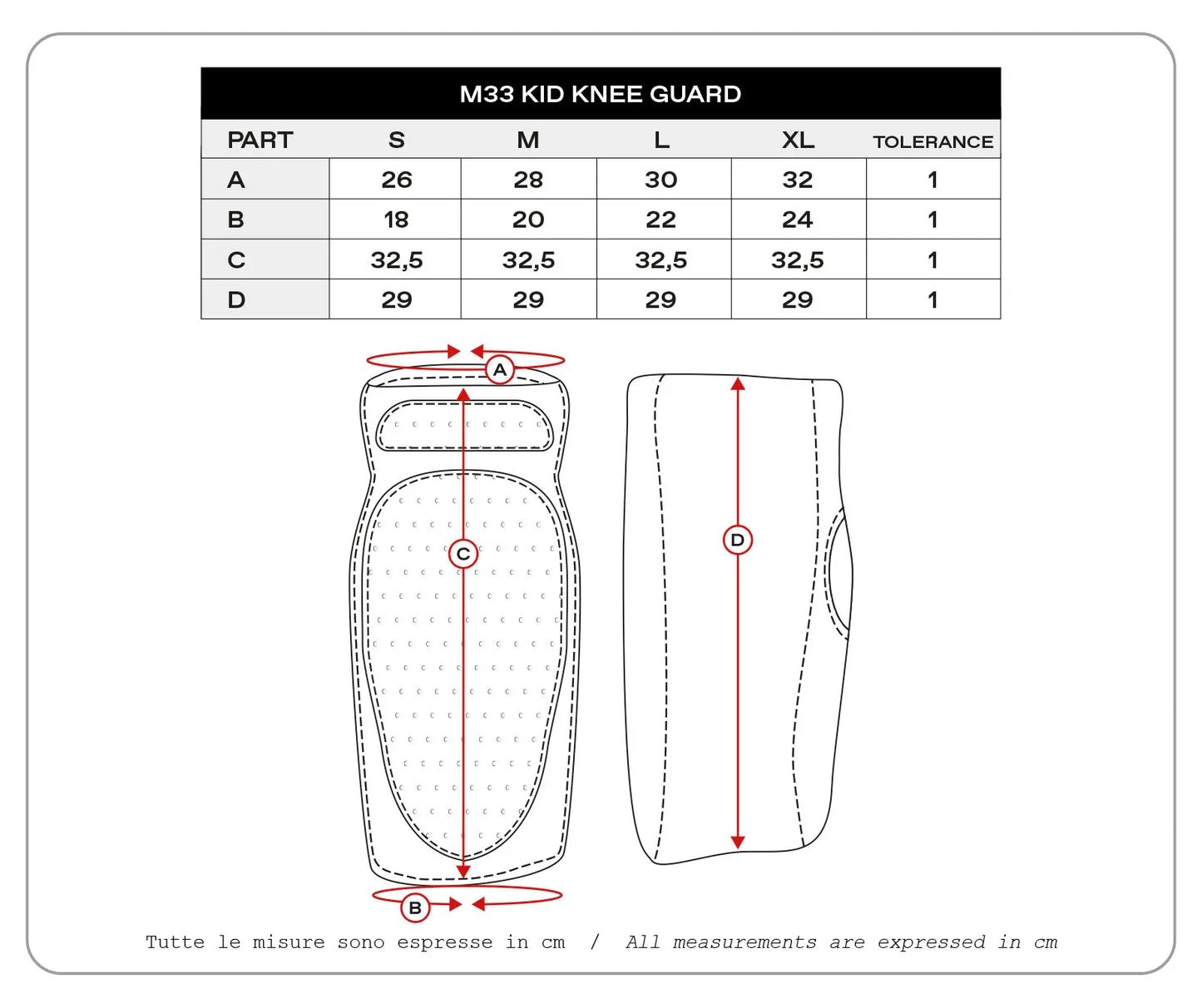Ufo Youth M33 Knee Guards Knäskydd bild 5 PMMEDIA:168b0a81aa628b5e