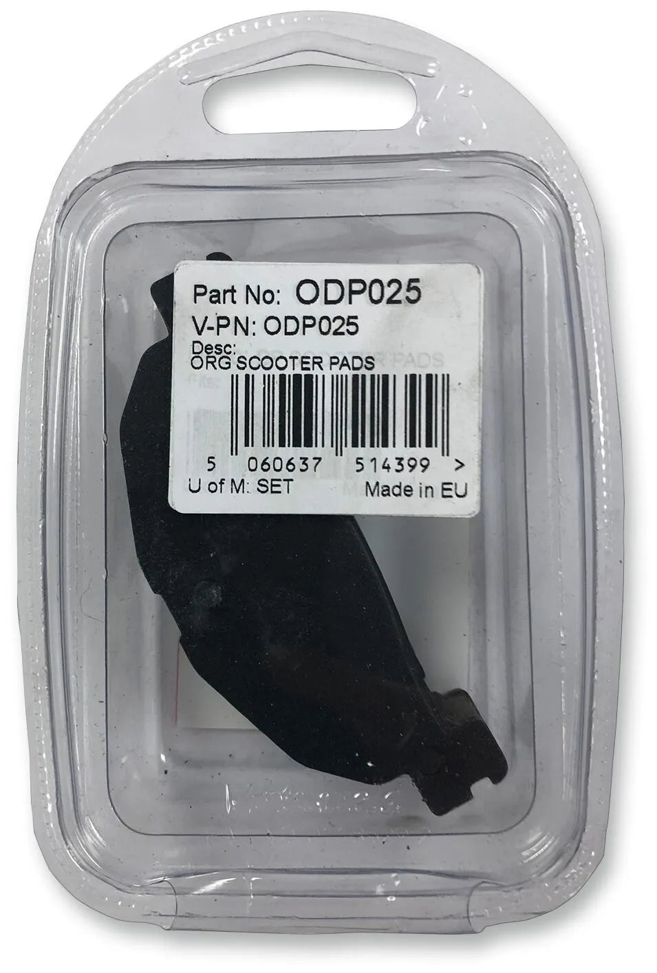 DP BRAKES ODP Organiska bromsbelägg för scooter bild 2 PMMEDIA:73f7536016b8baf8