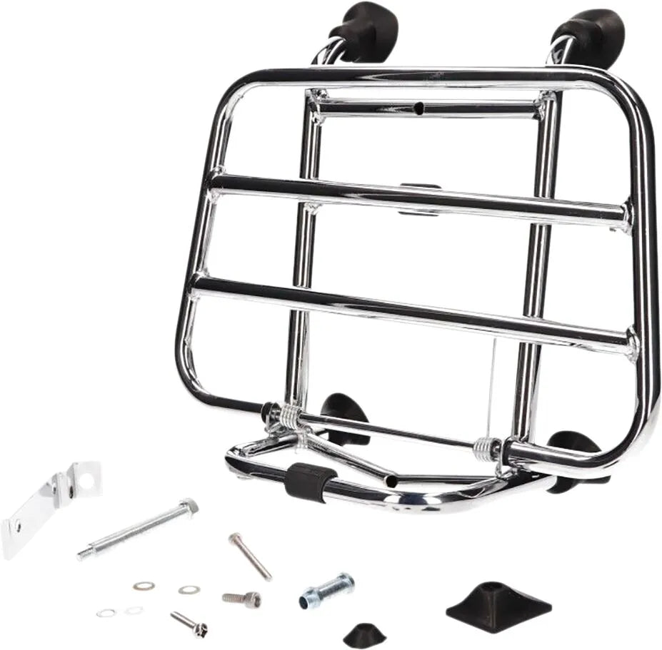 101 OCTANE Front Luggage Rack kromat fällbart bagagegaller bild 2 PMMEDIA:d6729cd146d5f512
