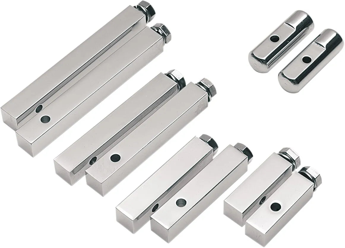 DRAG SPECIALTIES 5/8" Fotpinnsmonteringsblock i krom bild 1 PMMEDIA:88f55285ac61582e