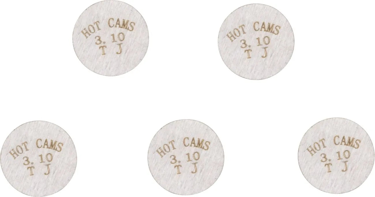 HOT CAMS Reservventilshims 5-pack 9,48x3,10 mm bild 1 PMMEDIA:079358efc072dced