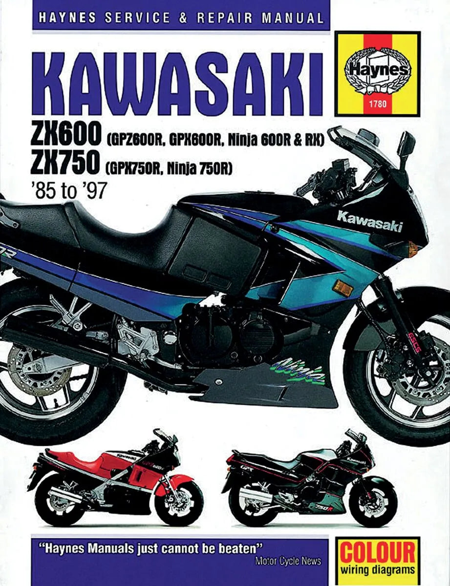 HAYNES Reparationsmanual Kawasaki ZX600 Ninja bild 1 PMMEDIA:cd86a2932d2fae44