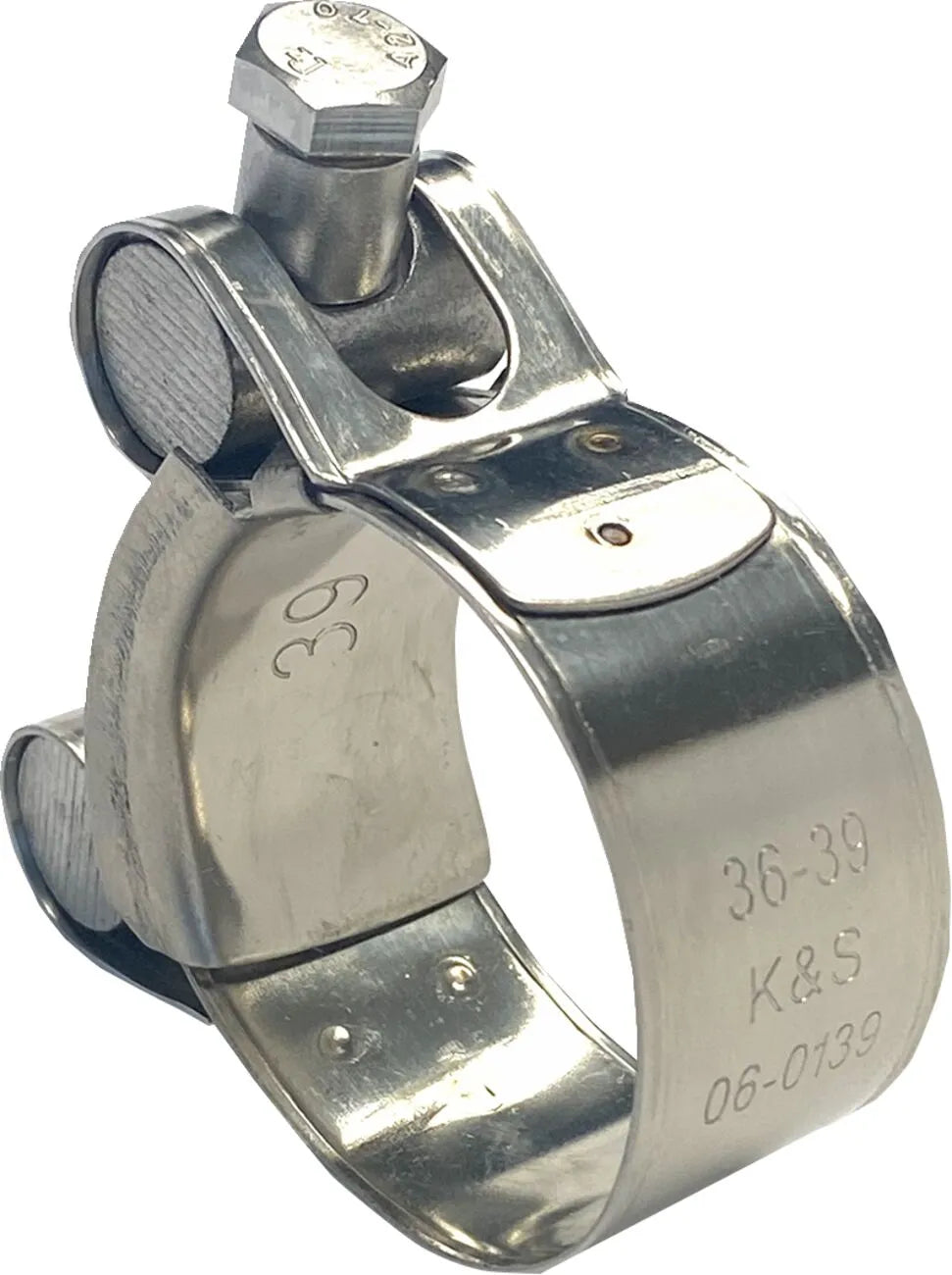 K&S TECHNOLOGIES Avgasrörsklämma 36-39 mm bild 1 PMMEDIA:1d039b4c1591ea22