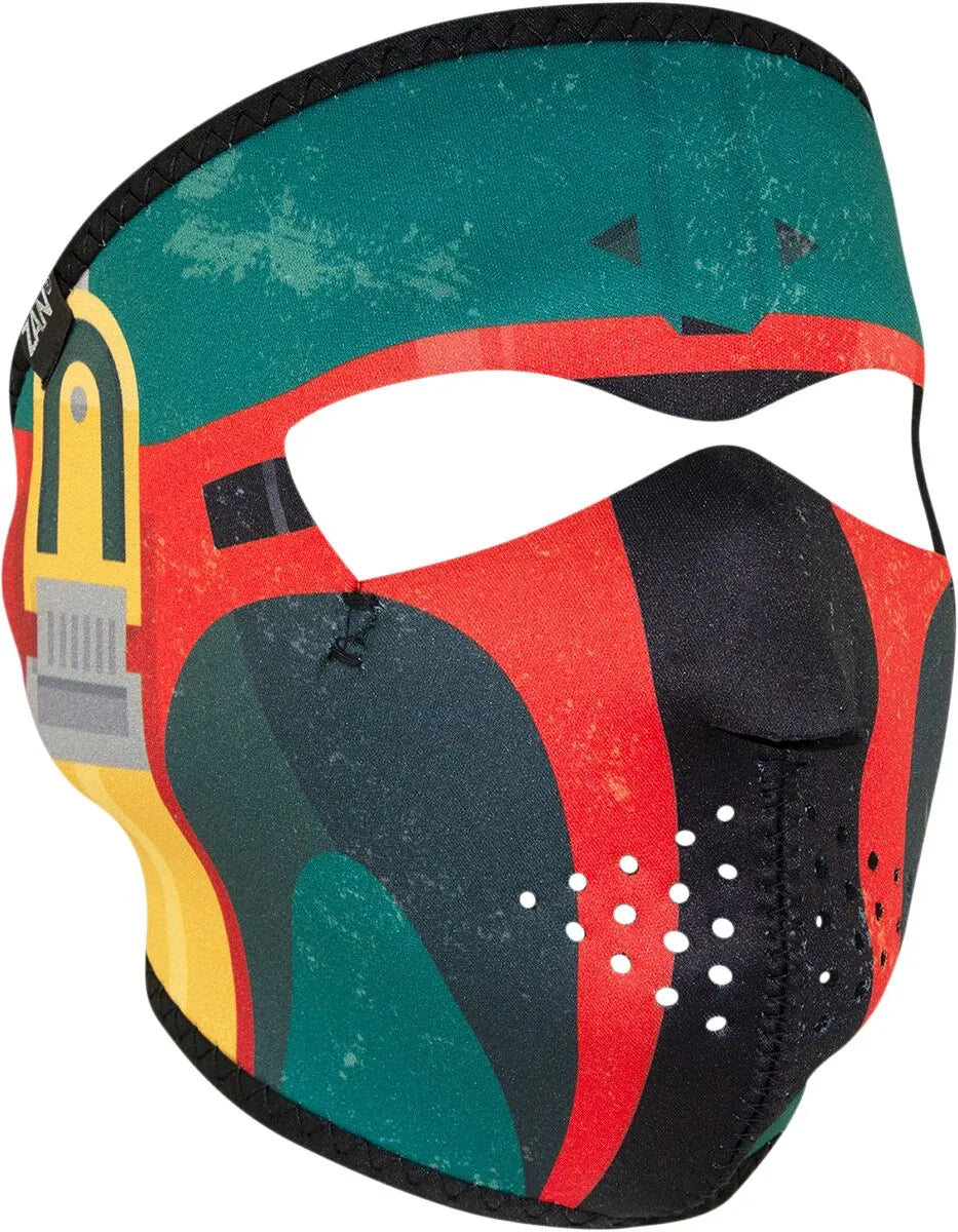 ZAN HEADGEAR Neopren Halvansiktsmask Bounty Hunter bild 1 PMMEDIA:c11c8169277a2cb3