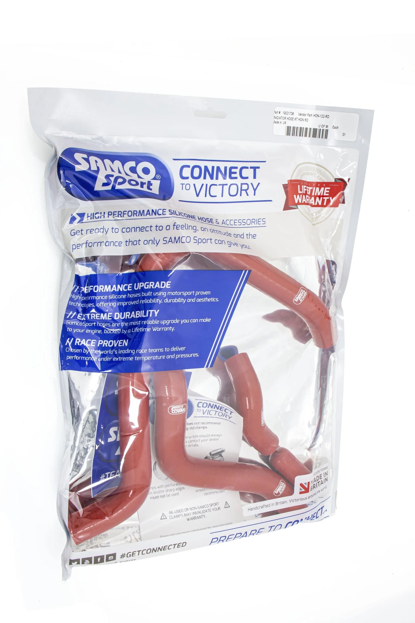 SAMCO SPORT Radiatorslang Kit Röd bild 1 PMMEDIA:269d1e5854bdf811