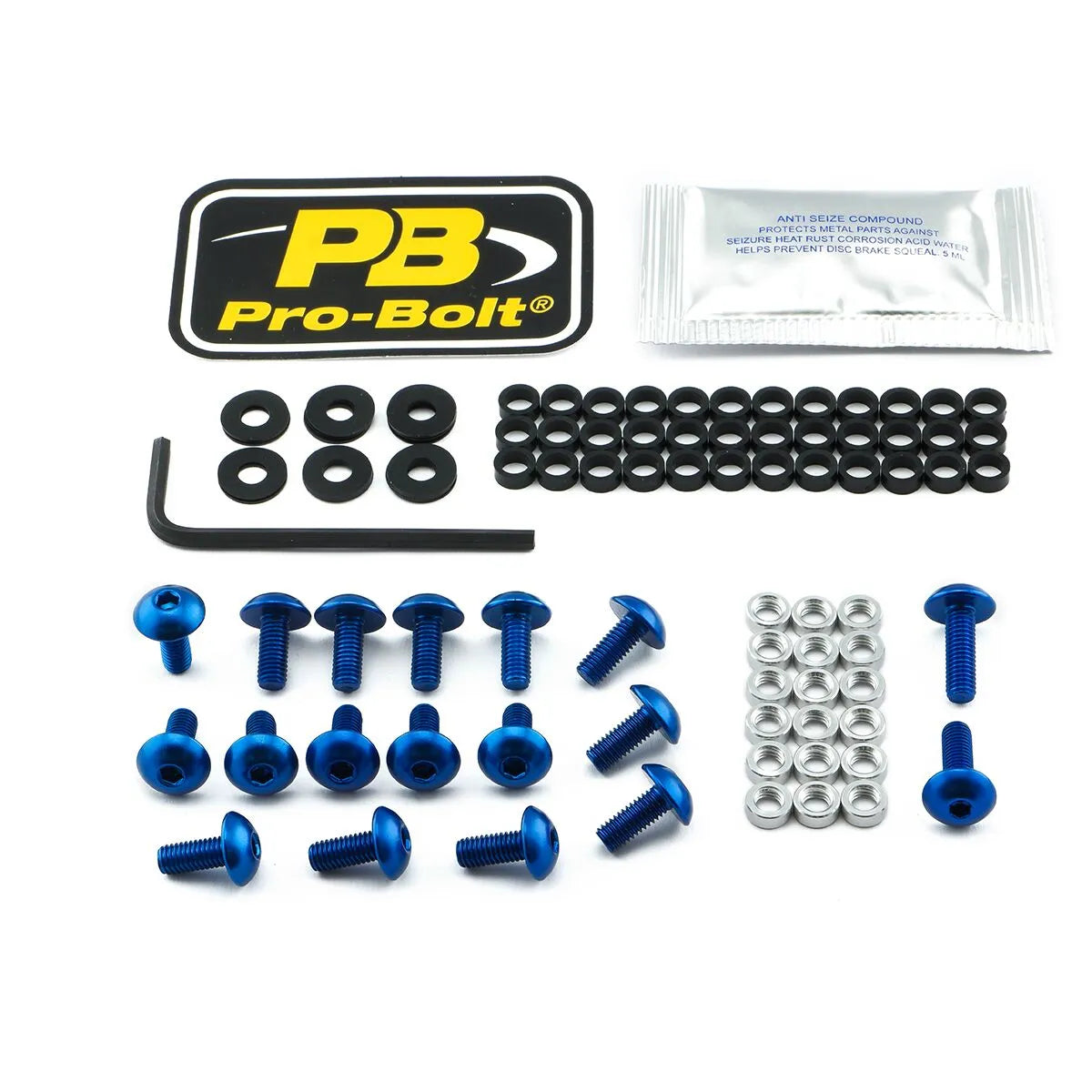 PRO BOLT Aluminium Fairing Bolt Kit för KTM bild 1 PMMEDIA:10c3671646295b9e