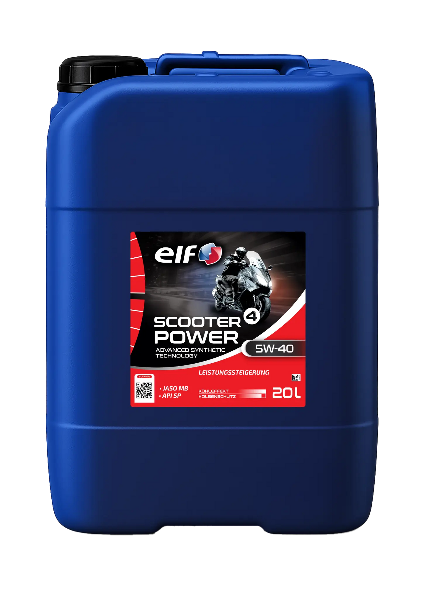 ELF Scooter 4 Power 5W-40 DE ADV SYN Motorolja 20L bild 1 PMMEDIA:bf781445cb144ee4