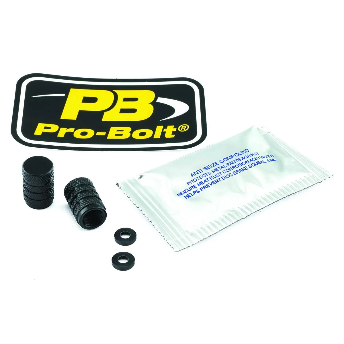 Pro Bolt Aluminium Valve Stem Cap Ventilkåpor bild 5 PMMEDIA:9309216f38ffa147