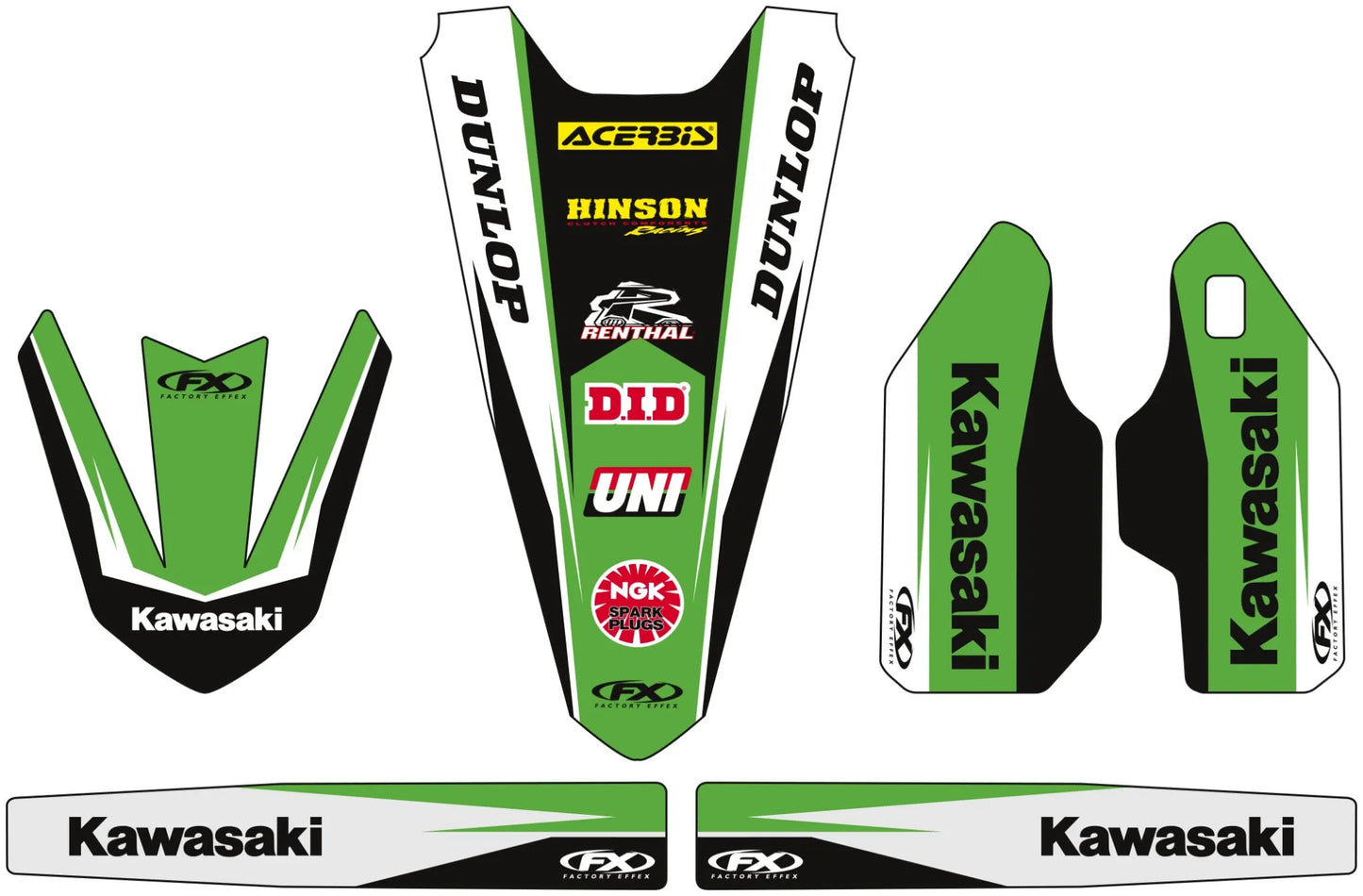 FACTORY EFFEX Trim Graphics Kit KX450 24- bild 1 PMMEDIA:5bb39a1805209035