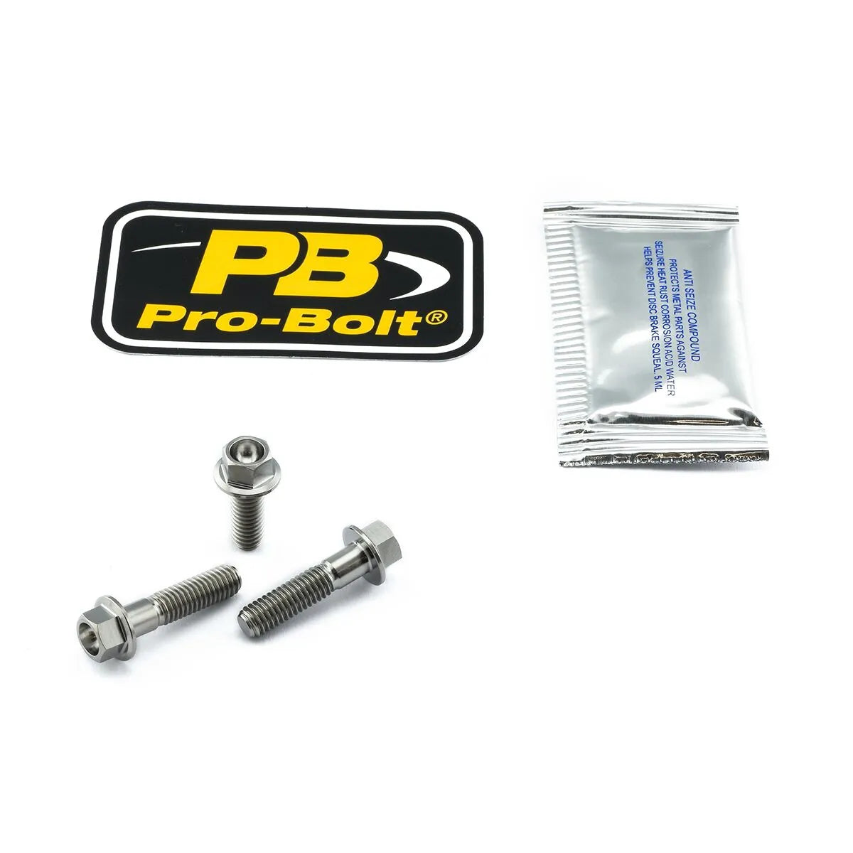 PRO BOLT Titanbultkit för Broms- och Kopplingsreglage bild 1 PMMEDIA:b9f3e7e14cc83267