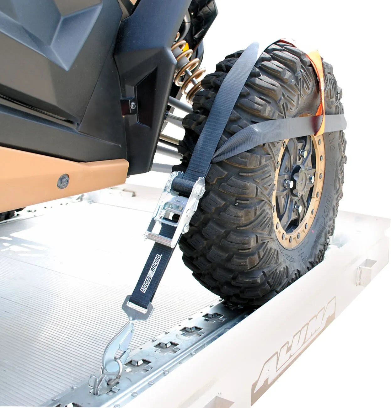 Moose Offroad Four Wheel Wheel Chock and Tie-Down Strap Kit Spännband bild 8 PMMEDIA:cb4f31598a655abd
