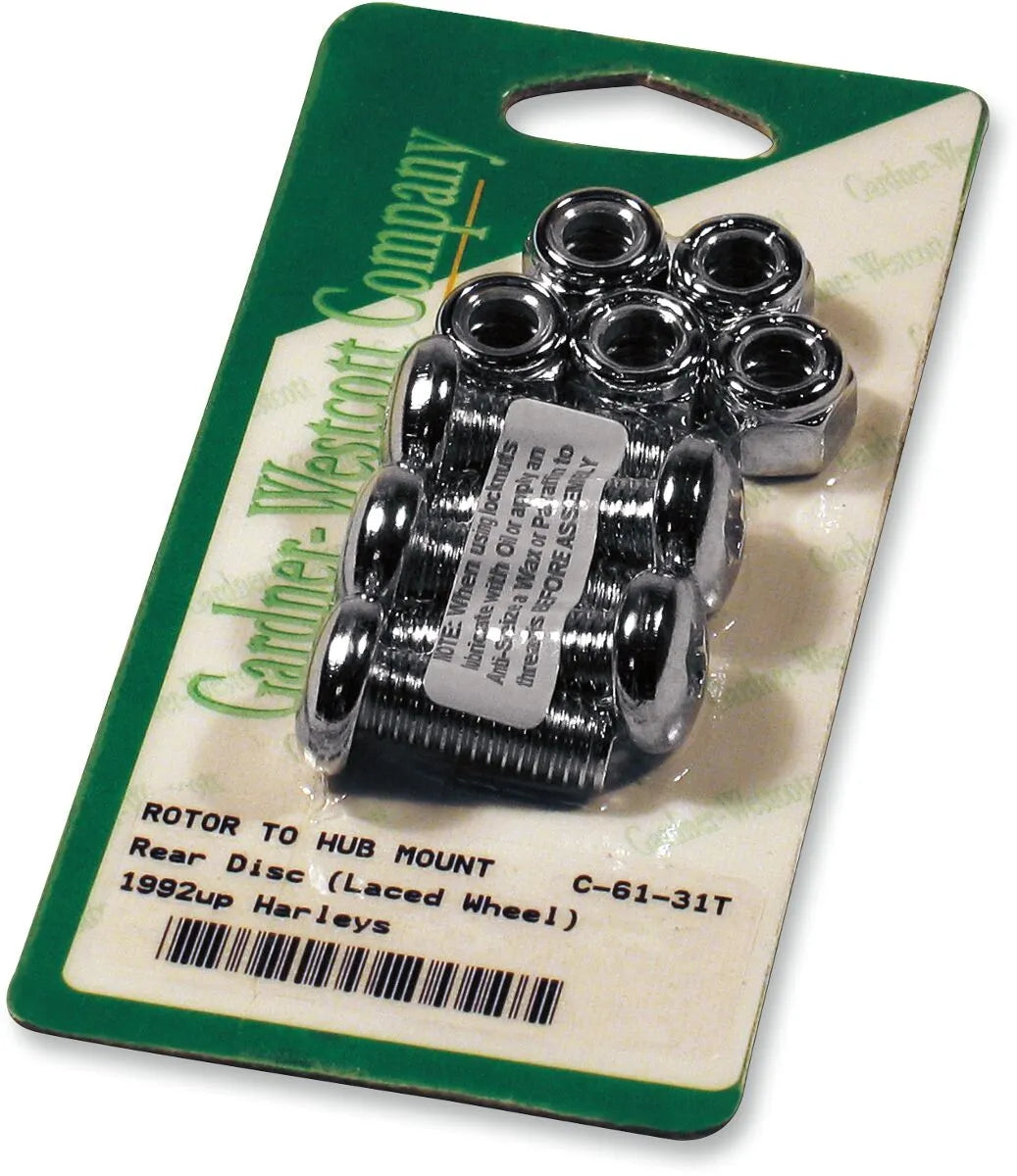 GARDNER-WESTCOTT Rotor-Till-Nav Kit Bultset Krom bild 2 PMMEDIA:0508d528ea8852f0