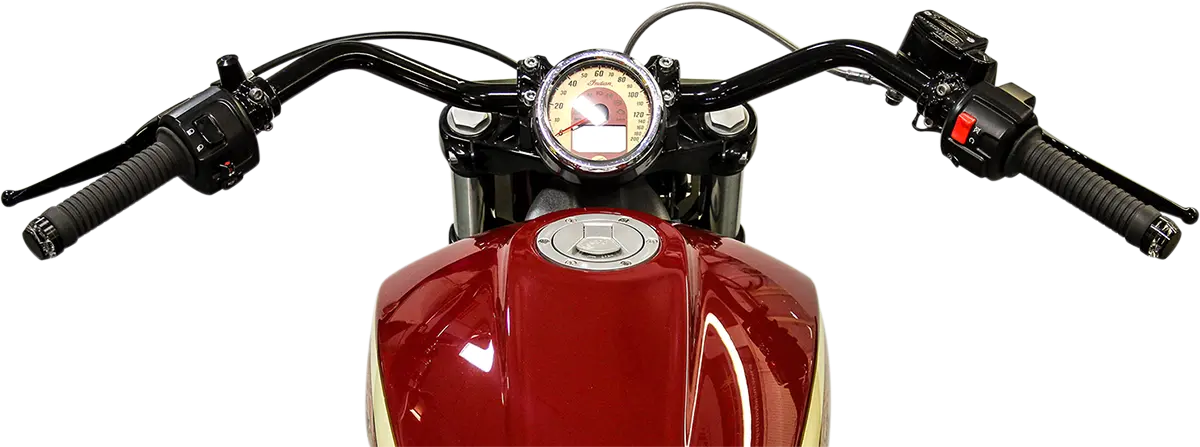 KLOCK WERKS Klassisk Styrstång för Indian Scout, Svart bild 3 PMMEDIA:a0dd3e88ffa2f4b8