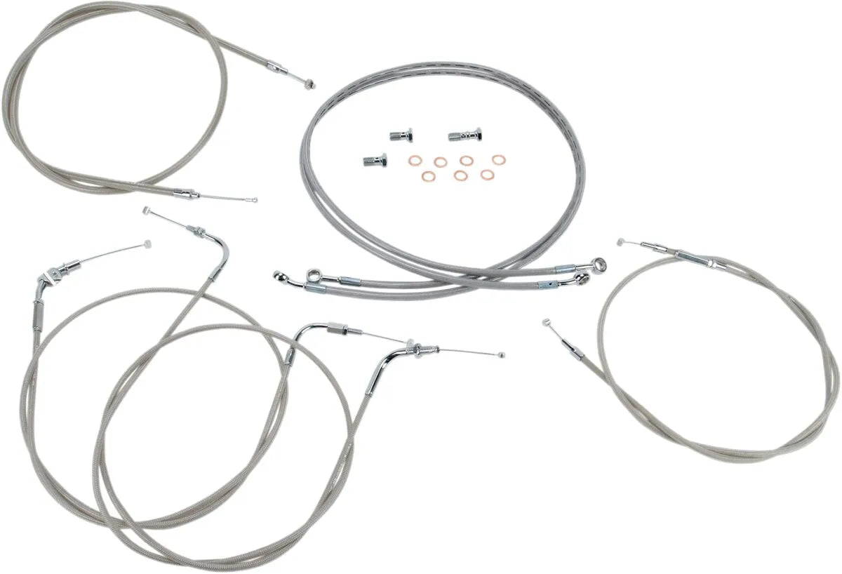 BARON Rostfritt Kabel- och Linjeset för Styre XVS1100CL bild 1 PMMEDIA:af5830442e9729cd