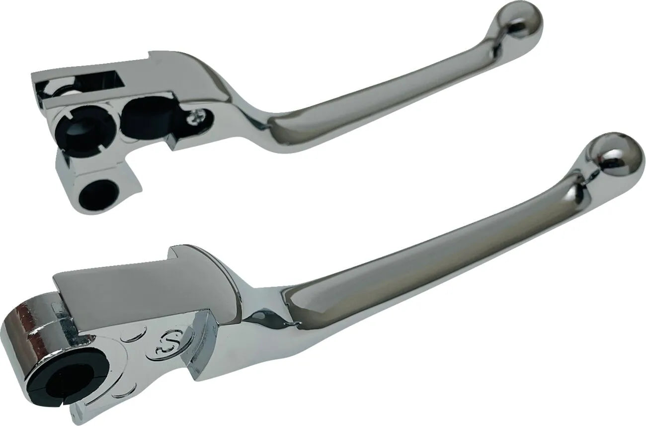 DRAG SPECIALTIES Narrow Lever Set krom bild 1 PMMEDIA:55e3fa406ee93a7a