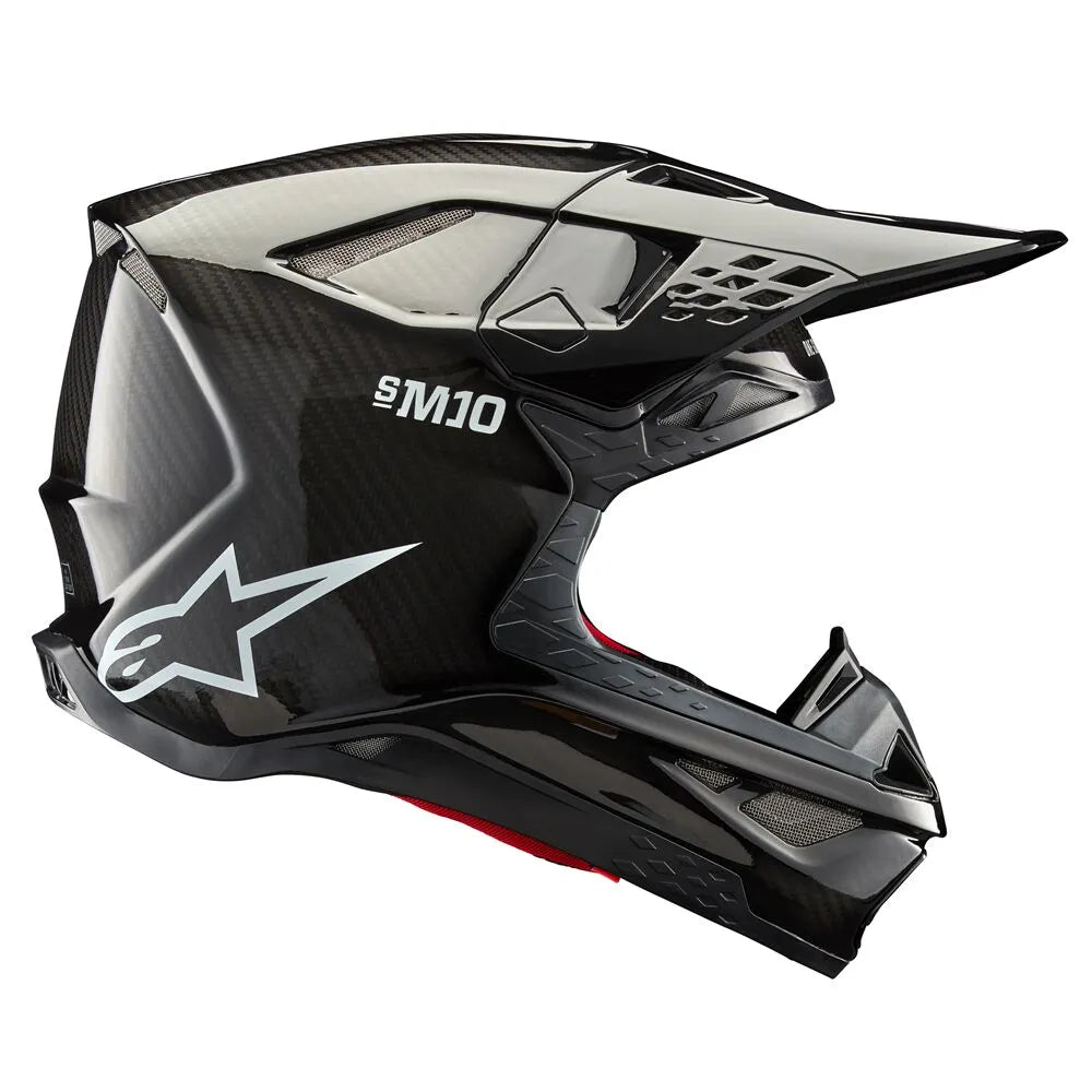 Alpinestars(Mx) Supertech M10 Solid Offroadhjälm integral vuxen bild 3 PMMEDIA:b7bd48d262e20fca