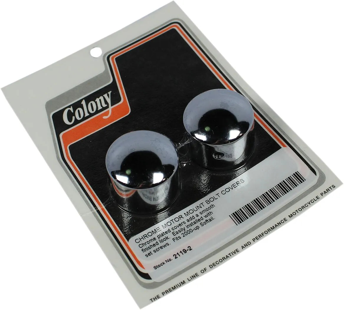 COLONY Motorfäste Bultskydd i Krom, 2-pack bild 1 PMMEDIA:860fd88a77c227a5