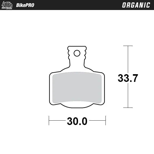 MOTO-MASTER Organiska Bromsbelägg bild 1 PMMEDIA:b2e0a3a86a0792fa