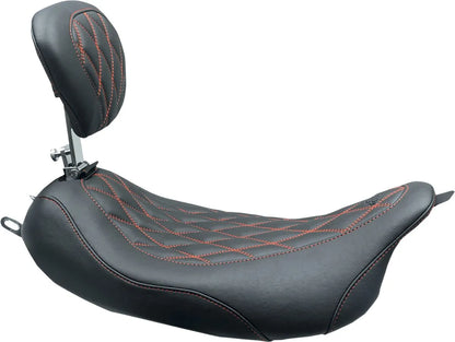 Mustang Wide Tripper™ Solo Seat Sadlar Harley Touring bild 5 PMMEDIA:f86644179b9422ec