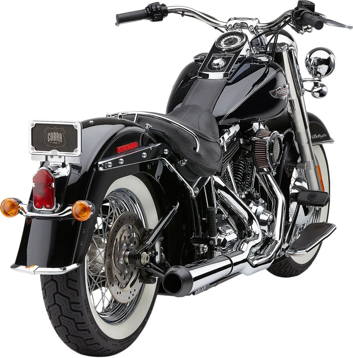 Cobra El Diablo 2:1 Exhaust System Kompletta avgassystem Harley bild 4 PMMEDIA:096c4e89568956a0