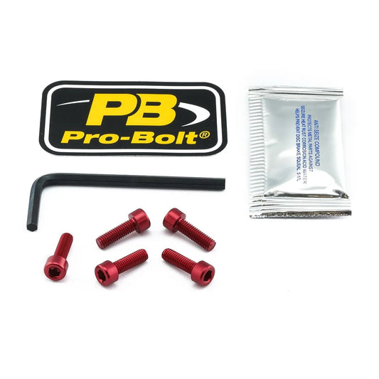 PRO BOLT Aluminium Bränslelock Kit Röd bild 1 PMMEDIA:dfaeac14b850c48e