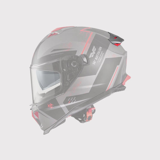 Premier Helmets Devil Helmet Spoiler Yttre hjälmdelar bild 1 PMMEDIA:7003e34f8209ab14
