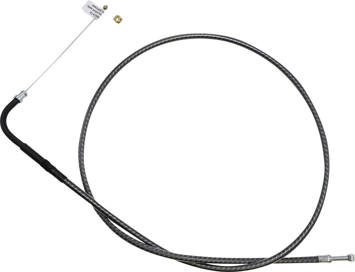 Magnum Shielding Sterling Chromite II® Braided Cable for Harley-Davidson Gasvajrar bild 1 PMMEDIA:b36022458f6ba88e