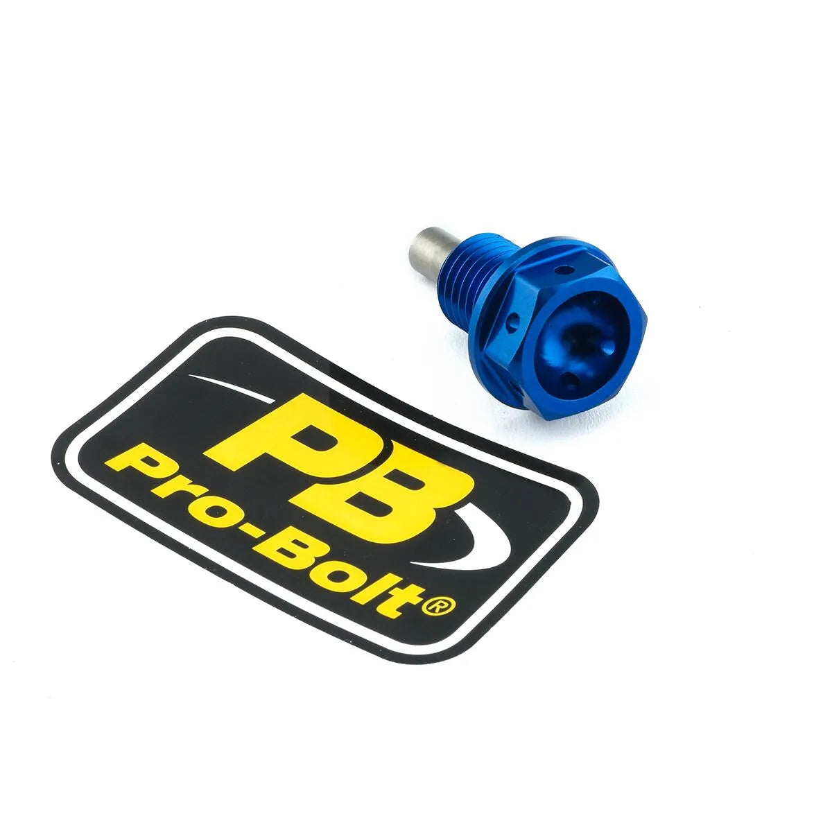 PRO BOLT Aluminium Magnetisk Avtappningsplugg M12x1,5x15 Blå bild 1 PMMEDIA:b0889757799f5969