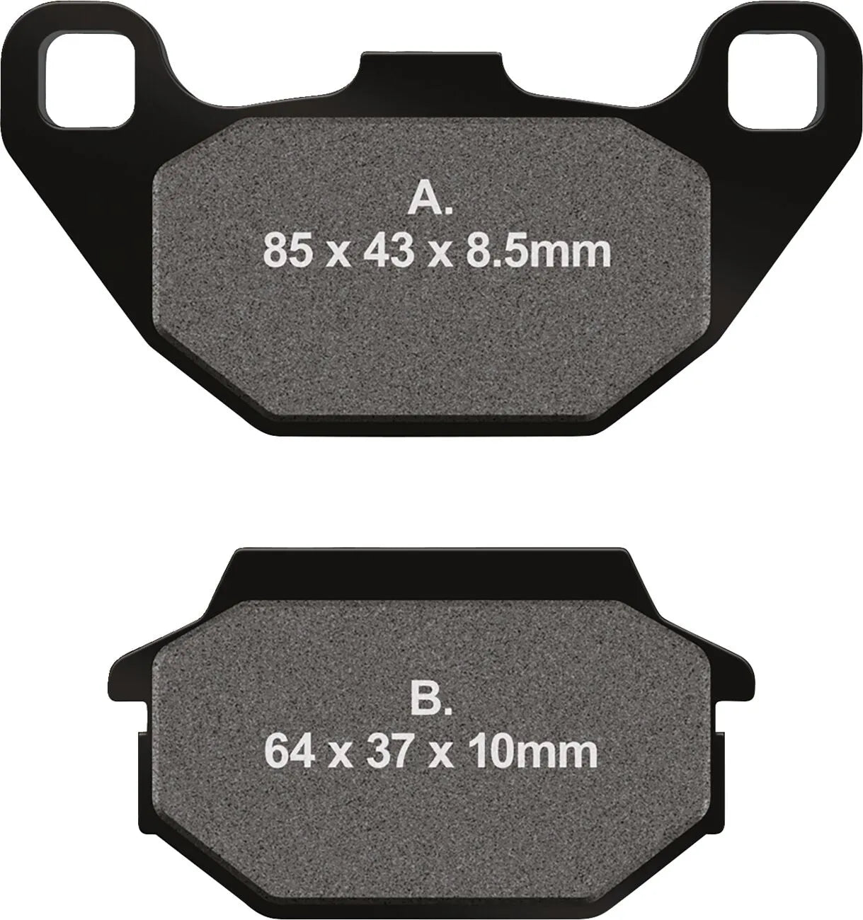 EBC Bromsbelägg FA305 Organic Semi-Sintered bild 2 PMMEDIA:57d4df9f322f7b27