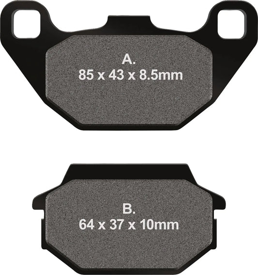 EBC Bromsbelägg FA305 Organic Semi-Sintered bild 2 PMMEDIA:57d4df9f322f7b27